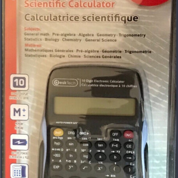 Desk Tech 56 functions scientific calculator - Picture 3 of 4